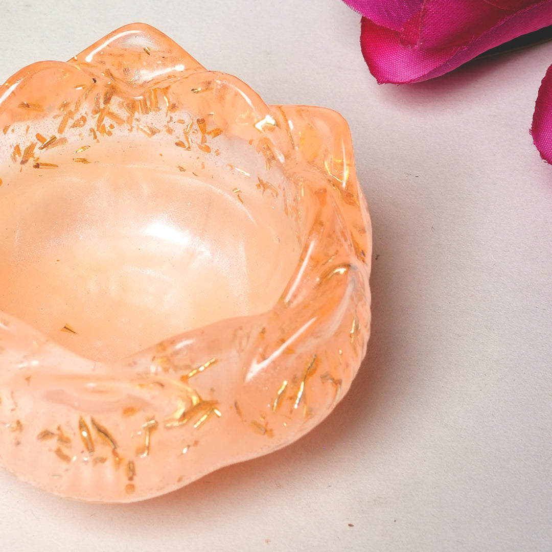 Resin Tealight candle holder