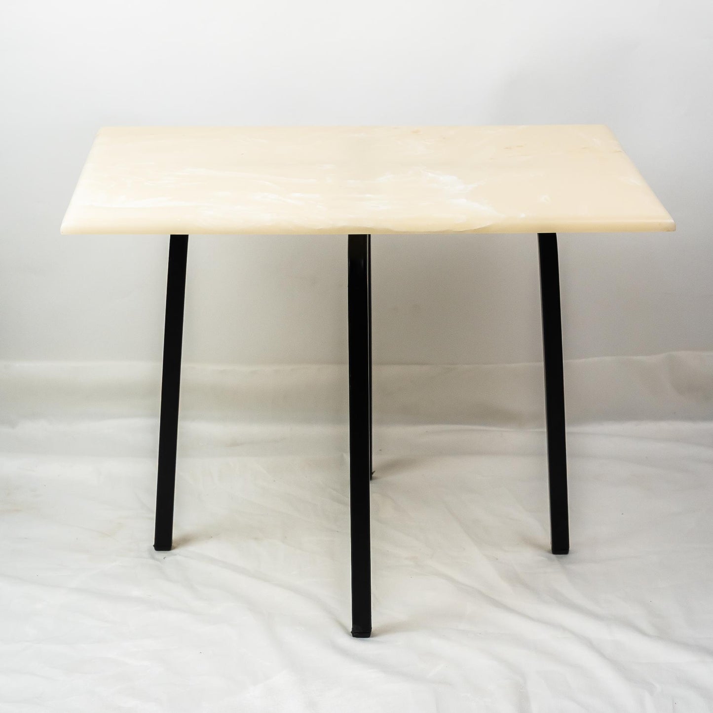 Countertop Resin Coated Tables-Ivory