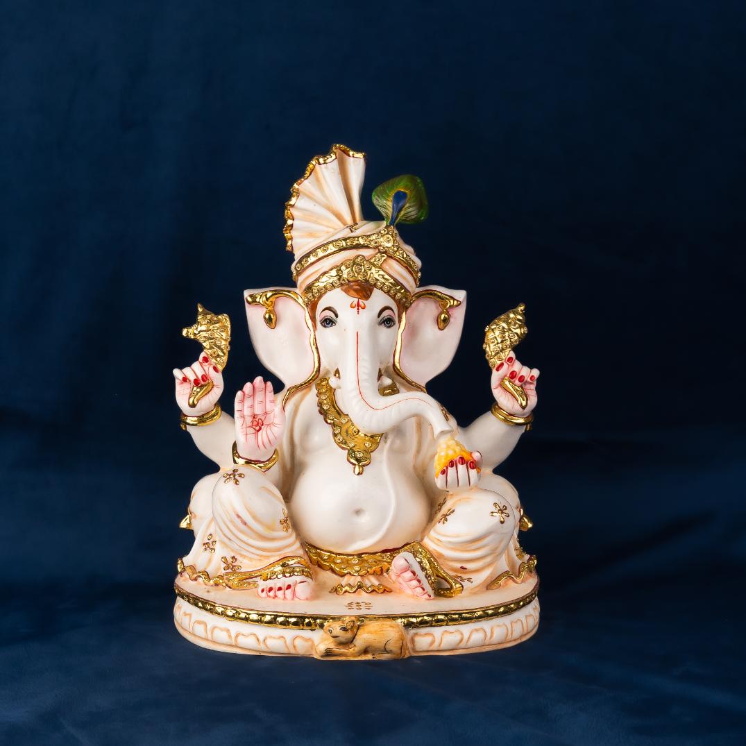 Lord Ganesha Pagdi Murti