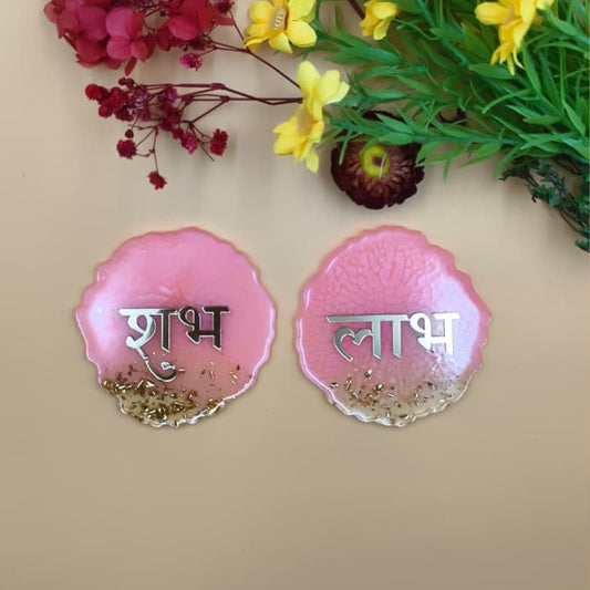 Resin Shubh Laabh Light Pink