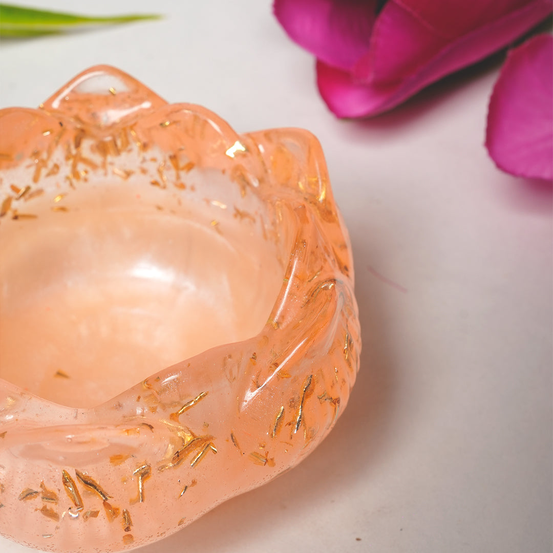 Resin Tealight candle holder