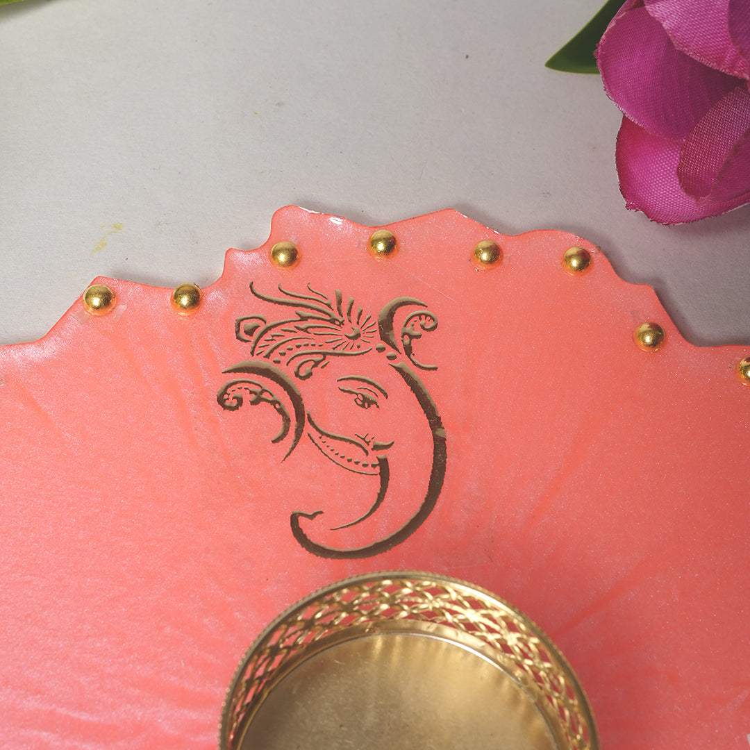 Resin Pooja thaali 6 inch