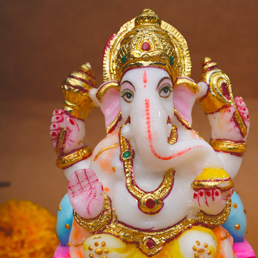 Mini Ganeshji - Lakshmiji - 4 Inch