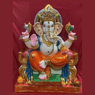 Lord Ganesha Choki Murti