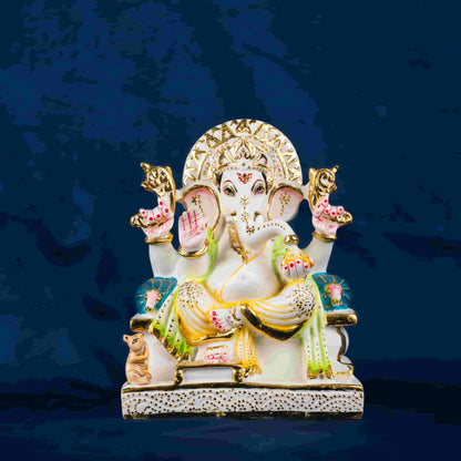 Lord Ganesha Choki Murti