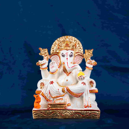 Lord Ganesha Choki Murti