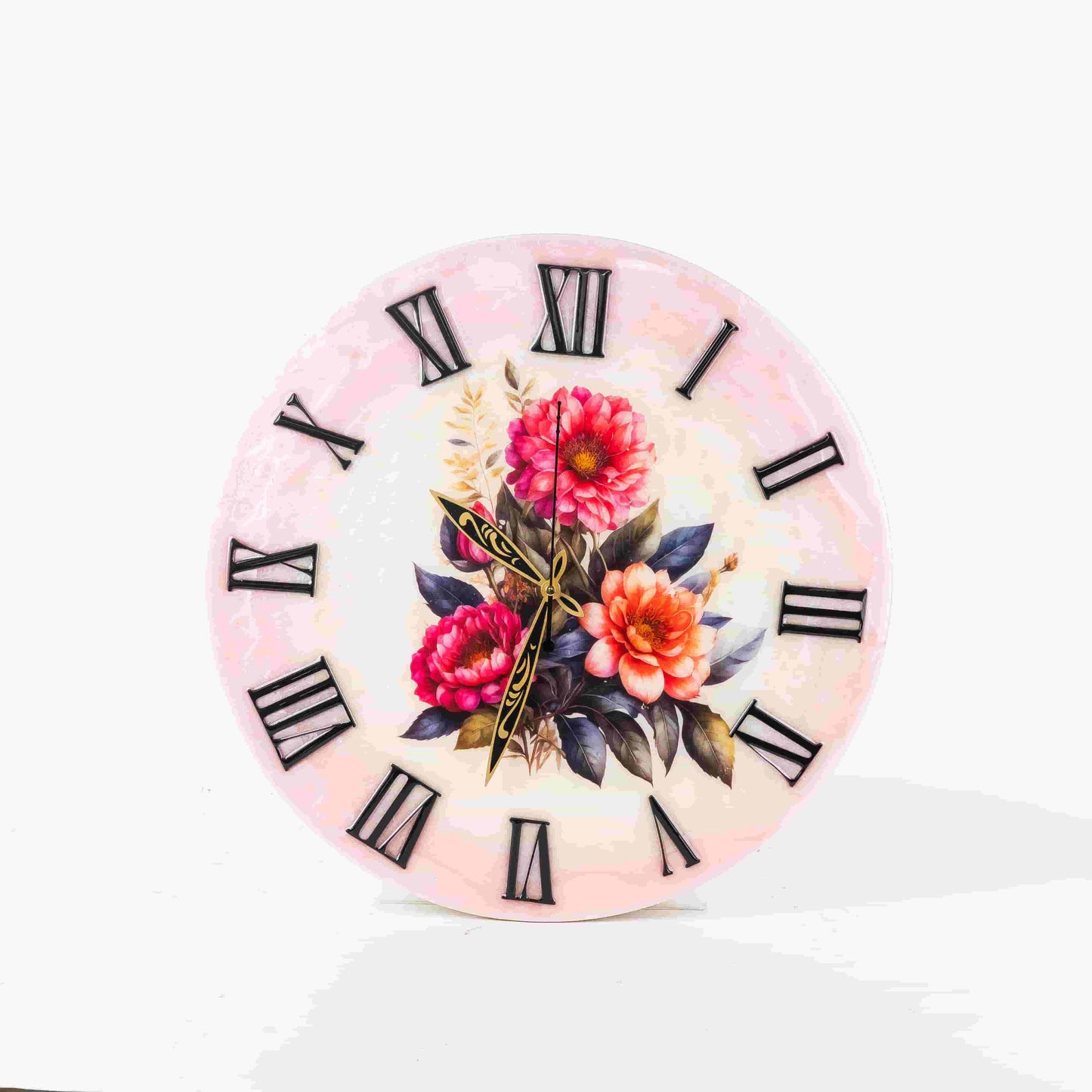 Wall Clock - Floral