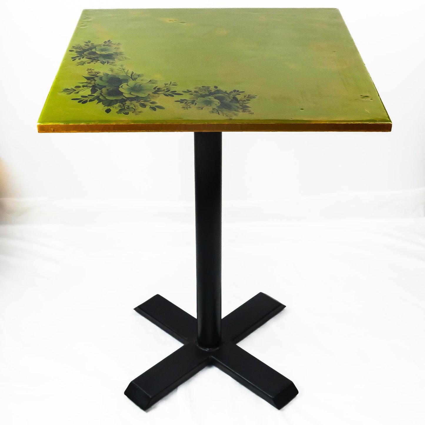 Countertop Resin Coated Tables - Green