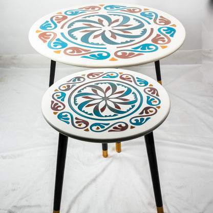 Countertop Tables Round Inlay Tables-18 inch