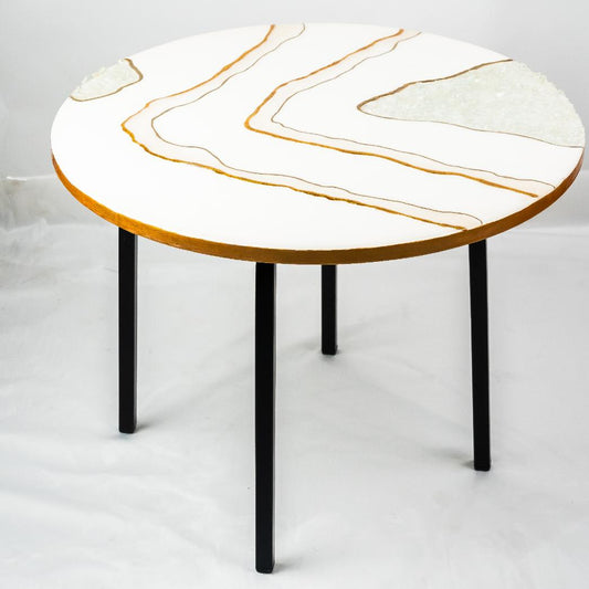 Countertop Tables - Round Ivory