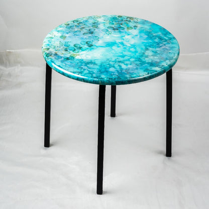 Countertop Tables - Round Blue