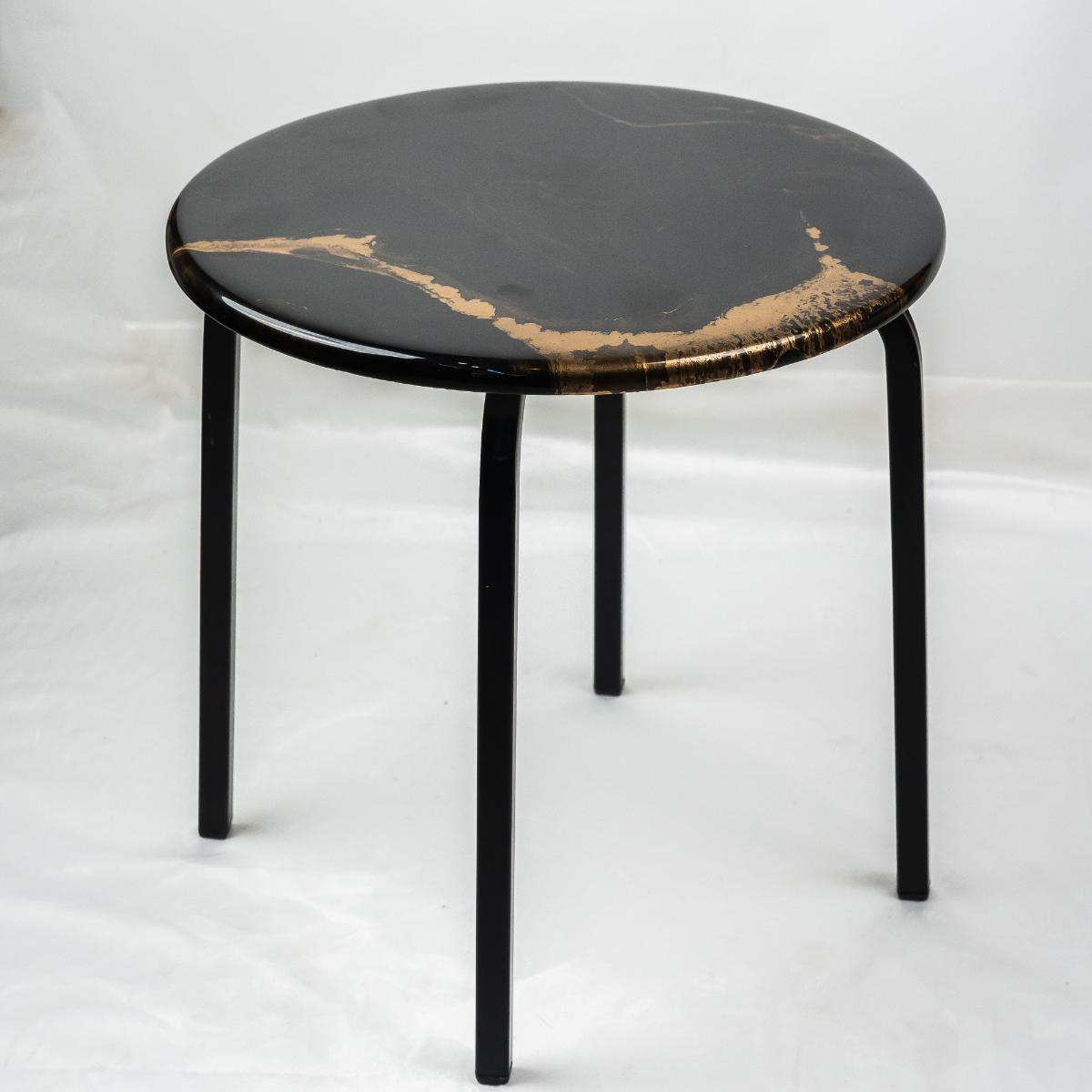 Countertop Tables - Round Black