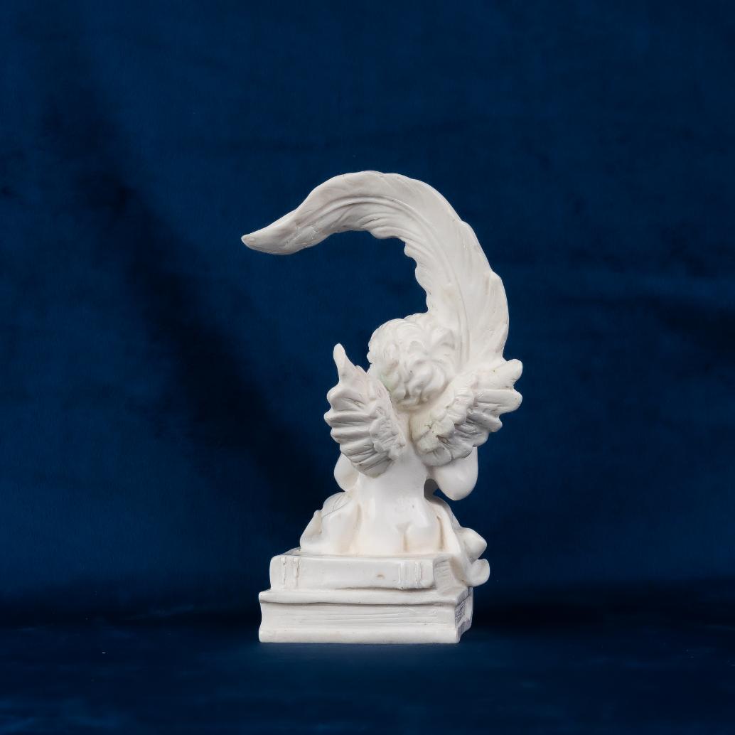 Roman Figurine Feather Boy