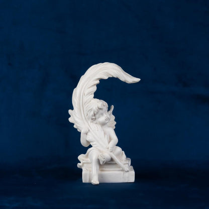 Roman Figurine Feather Boy