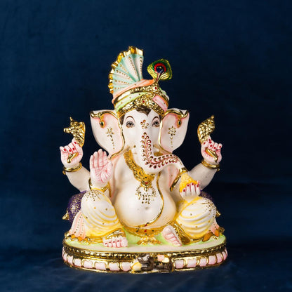Lord Ganesha Pagdi Murti