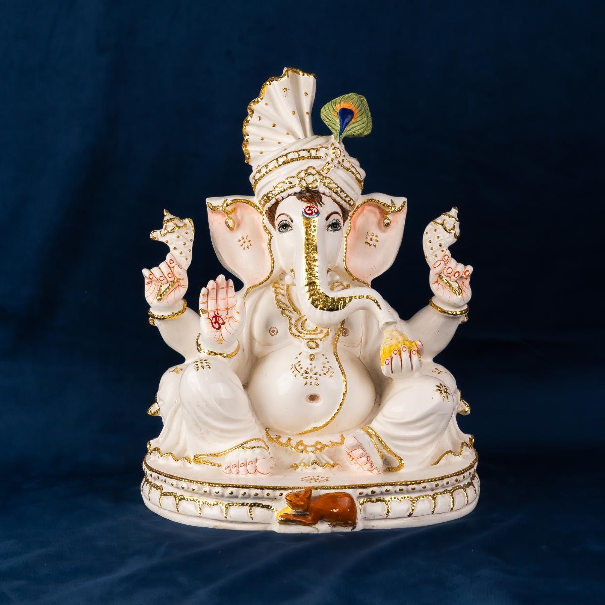 Lord Ganesha Pagdi Murti