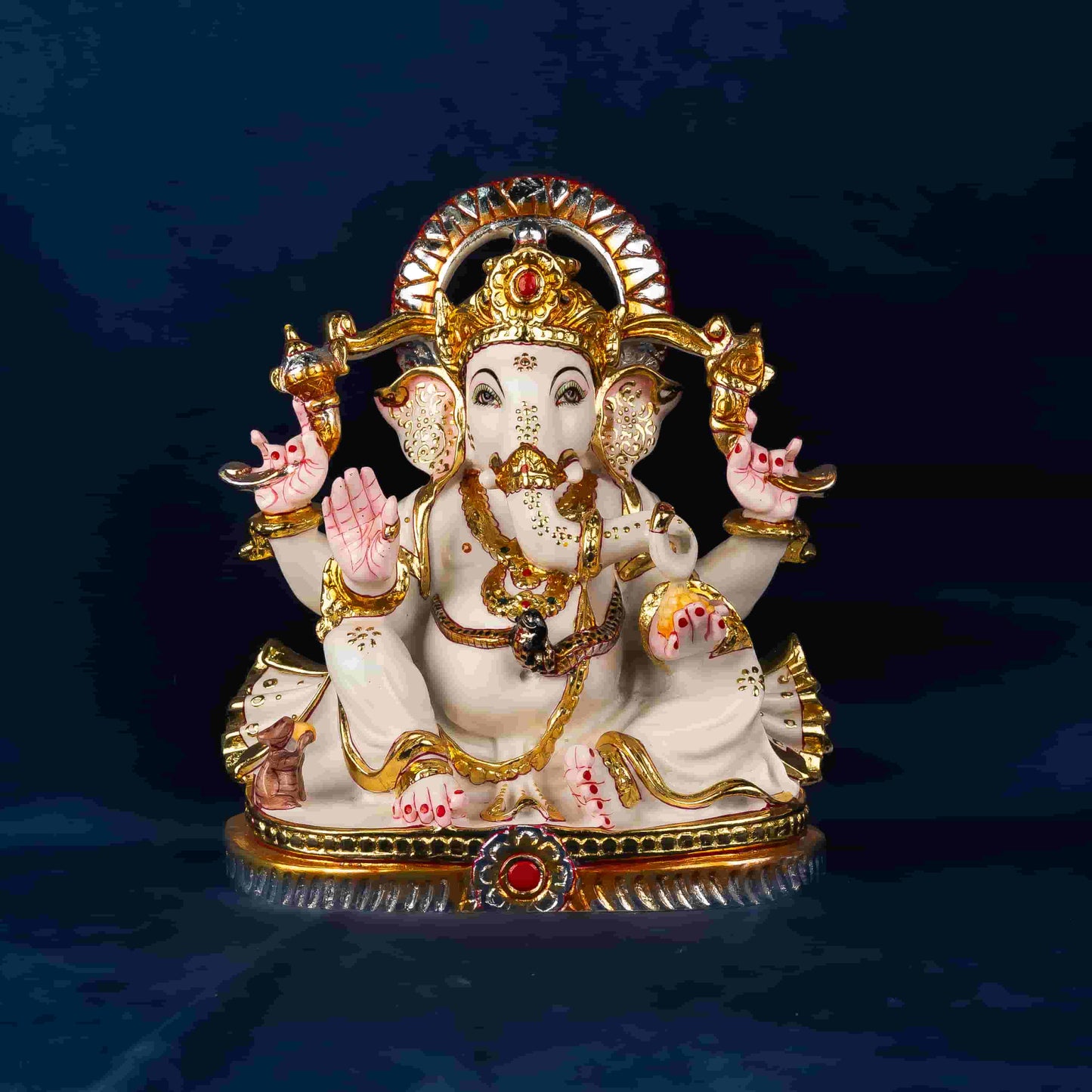 Lord Ganesha Choki Murti