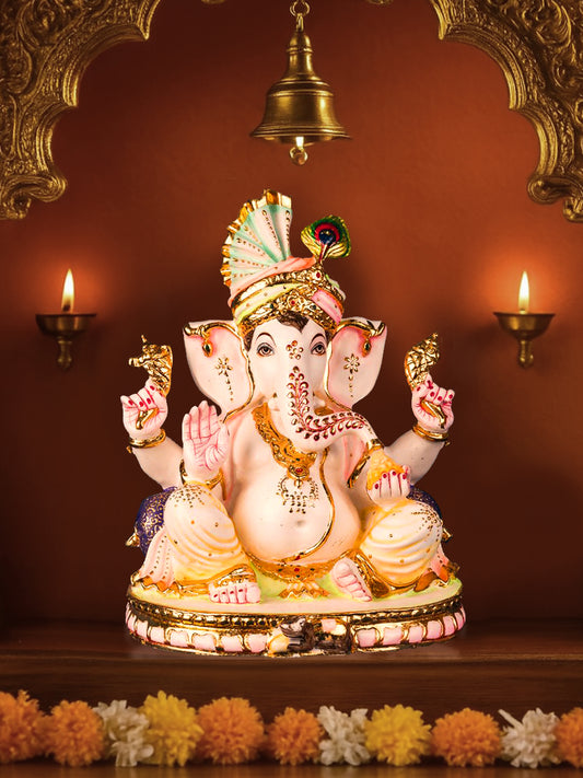 Lord Ganesha Pagdi Murti