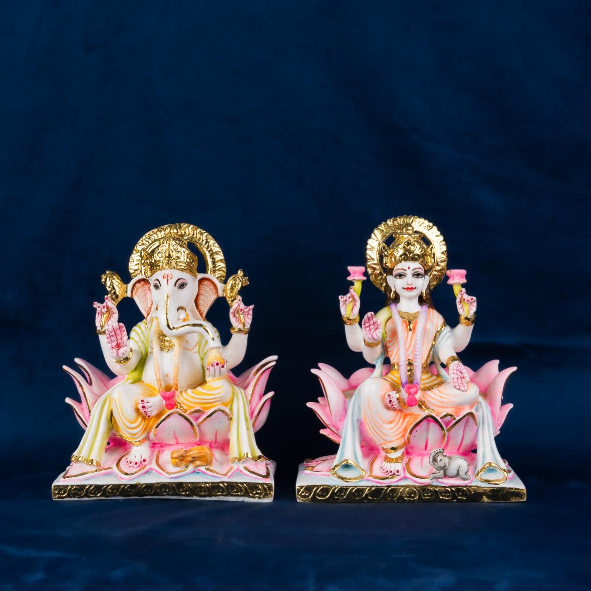 Set of 2 (Ganesha, Laxmiji)