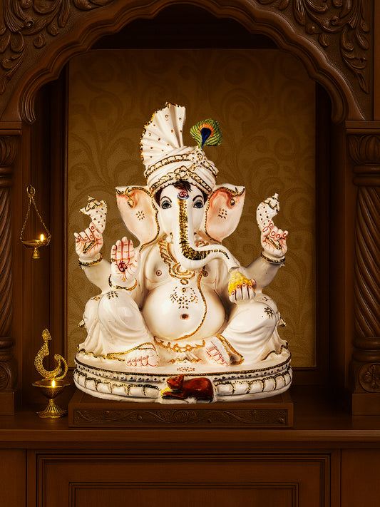 Lord Ganesha Pagdi Murti