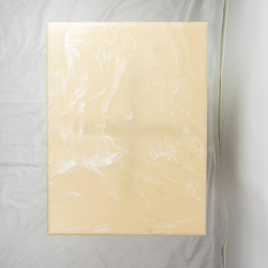 Countertop Resin Coated Tables-Ivory