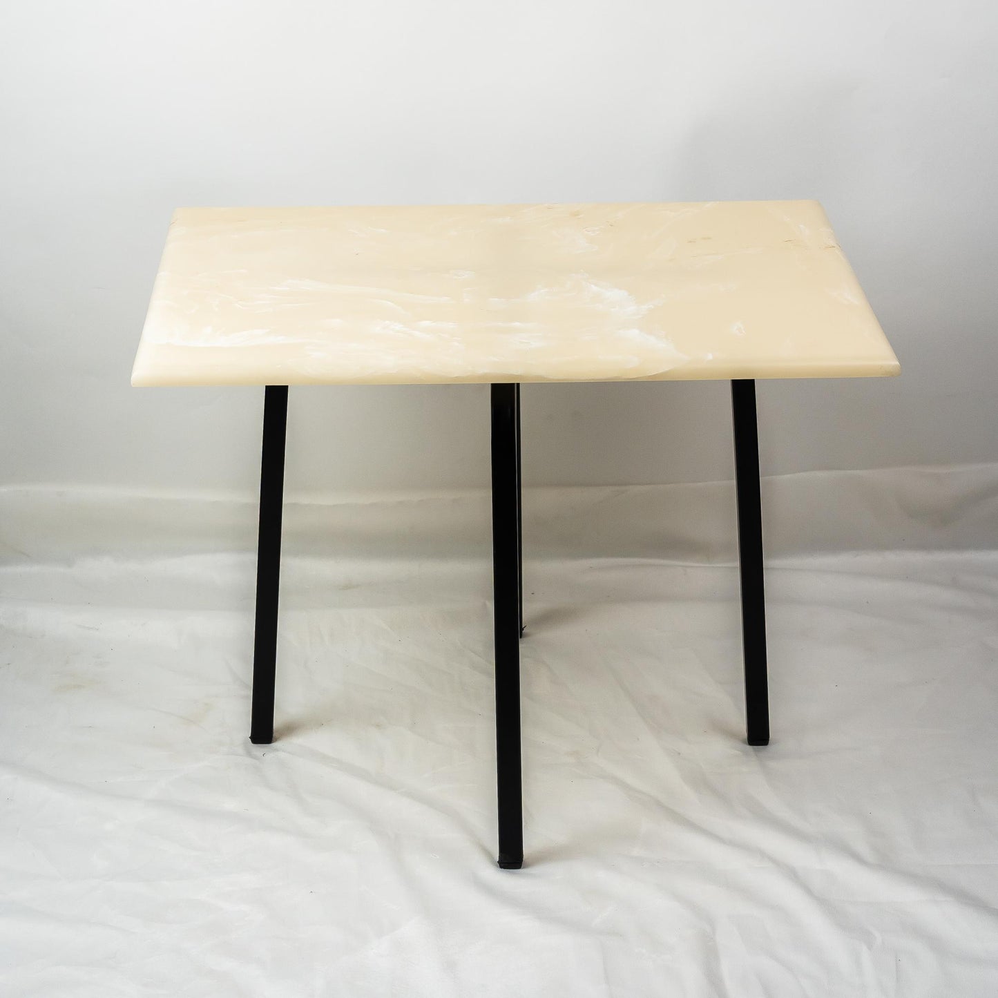 Countertop Resin Coated Tables-Ivory