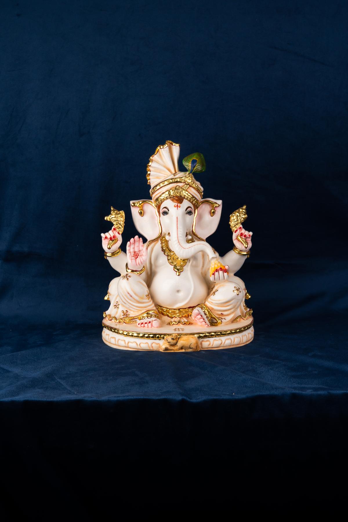 Lord Ganesha Pagdi Murti