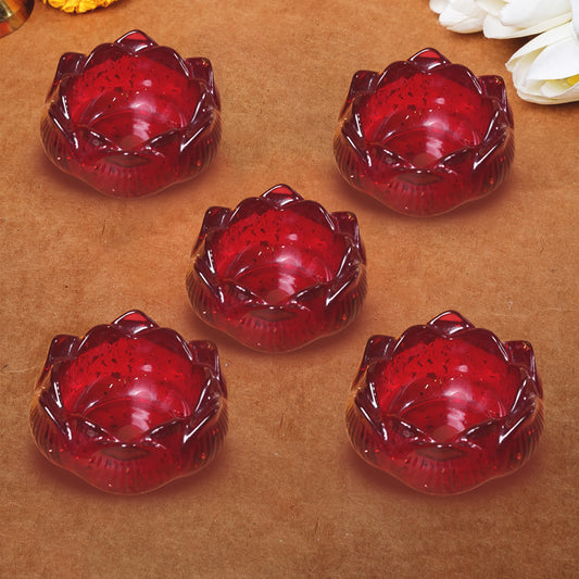 Resin Tealight candle holder Set of 5